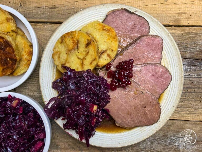 Rheinischer Sauerbraten, traditionelle Spezialitäten an Weihnachten