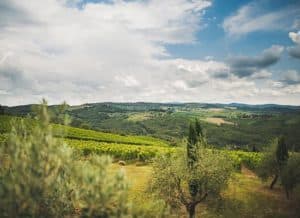 Rignana Landschaft