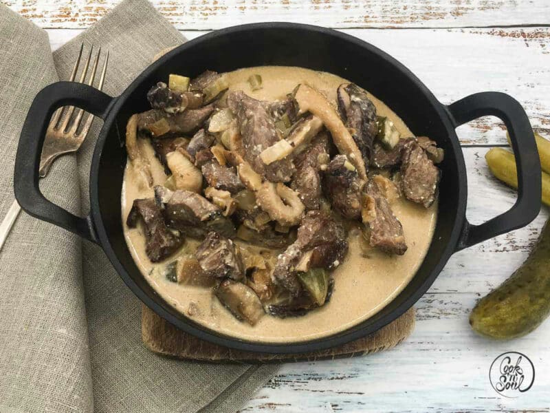 Boeuf Stroganoff