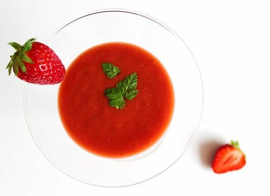 Erfrischende Erdbeer Gazpacho Mit Tomaten Cooknsoul De