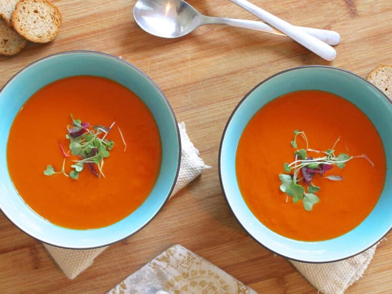 Tomatensuppe cremig mit frischen Tomaten | cooknsoul.de