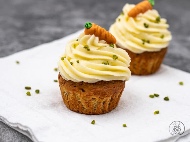 Karottenmuffins mit Frischkäse-Frosting | cooknsoul.de