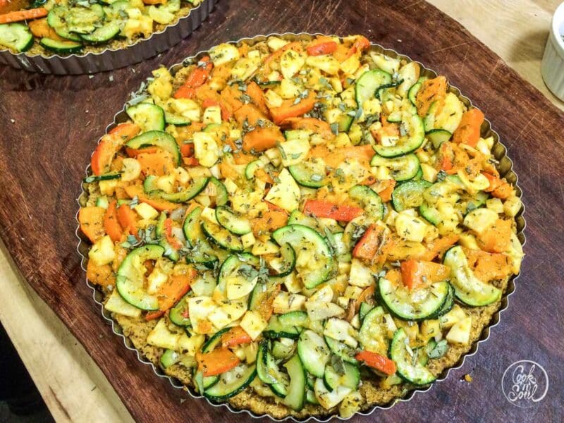 Zucchinikuchen herzhaft