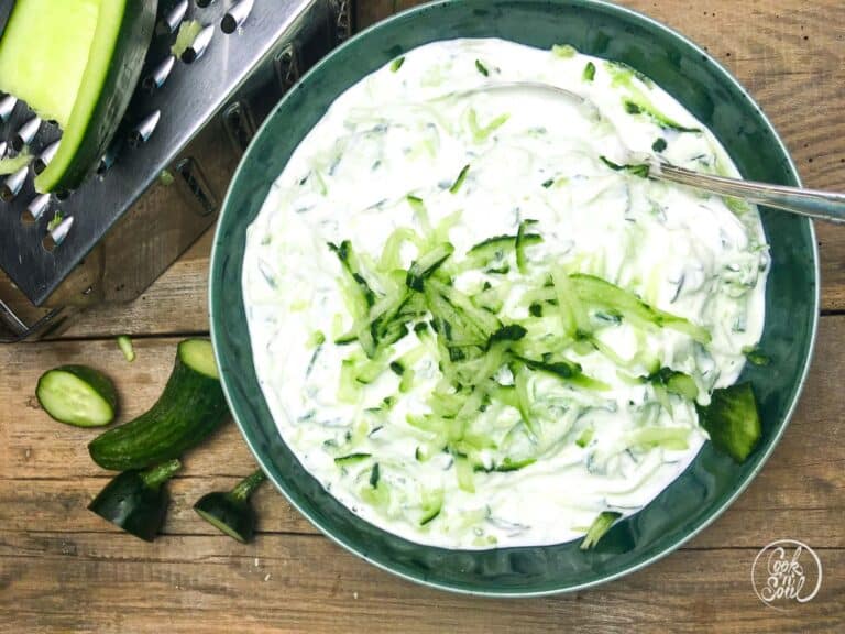 Gurken Joghurt, leichter Salat, Dip oder kalte Sauce | cooknsoul.de