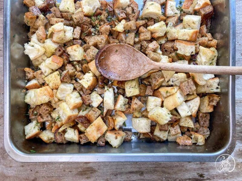 Zero Waste Brotcroutons