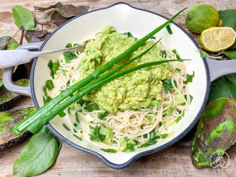 Avocado Pasta, Einfach & Schnell | Cooknsoul.de